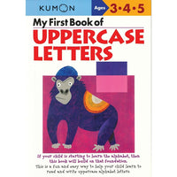 Kumon Publishing Kid's Educational Workbooks - My First Book Of Uppercase Letters - Grade Preschool JK - SK-Children's Educational