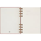 Moleskine Undated Extra Large Hard Cover Spiral Planner - 7.5" x 10" - Crush Cherry-Each Month Begins With A Customizable Undated Month Calendar To Map Out Long-Term Events And Projects, While Each Week Is Shown At A Glance Across Two Pages