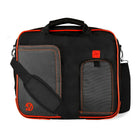 Vangoddy 12" Laptop Messenger Bag - Red-Versatile laptop bag  Features accessory pockets for business cards, pens, stylus, and tablets or effortless organization.