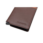 Champs Leather RFID Secure Case Wallet - Brown-Pay with confidence with the quick card access mechanism.