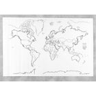Pacon Corporation Learning Walls World Map (PAC78770)-Social studies