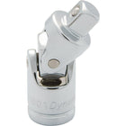 Dynamic Tools 1/4" Drive Universal Joint, Chrome Finish-1/4" Drive