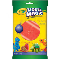 Crayola Model Magic 113g Package, Red-Innovative, fun modeling material that air dries in 24 hours