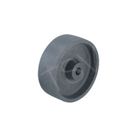 Blickle Heat-Resistant Nylon Wheels, Wheel Diameter: 3-93/100" (100 Mm), Bearing Type: Plain, 2 Pack (POHI 102/12G)-Lift Rite Lift Truck Part