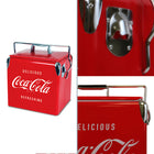 Coca-Cola Vintage Ice Chest, 13L-Thick and durable liner keeps the contents cold and is easy to clean