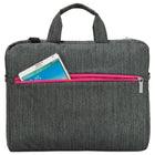 Vangoddy Wave 15.6" Laptop Messenger Bag - Pink-Adjustable shoulder strap approximately 45", Drop Height 36"