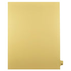 Mark Maker Legal Tabs - Letter Size - Buff - 1/25th cut - 25 tabs per package - 5 packages Pack - Number 199-Buff Single Tabs