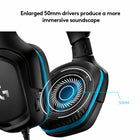 Logitech G432 Wired Gaming Headset - PC - Black-The big 6 mm boom mic makes sure you’re heard by gaming partners and mutes when flipped up