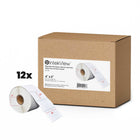 Premium Tape 4" x 2" (102 mm x 51 mm) Direct Thermal Labels - 1" (25 mm) Core - 12 Rolls-Direct Thermal Labels