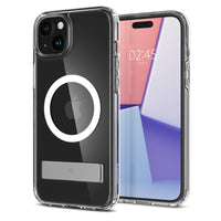 Spigen Slim Armor Essential S MagFit for iPhone 15 - Crystal Clear-The MagFit is a magnetic ecosystem that covers all aspects of MagSafe