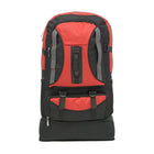Club Rochelier Expander Camper Backpack with Multi-Straps & Pockets, Red/Black-50 Litres of storage for ample space during long trips and during backpacking expeditions