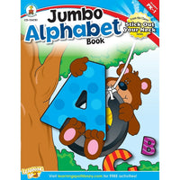 eBook: Carson Dellosa 104781-EB Jumbo Alphabet Book - Grade Pre-K - 1-You will receive two emails: one confirming your entire order, and one with a "Download Software" buttonYou can download immediately or return to your email to download later