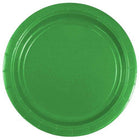 JAM Paper Round Paper Party Plates - Small - 7 Inch - Green - 50 Pack-Colour: Green | Easily match your party theme with colourful plates