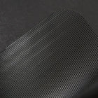 Staples Multi-Surface Chair Mat - 36" x 48" - Black-Black vinyl with slight surface texture, 0.13 thick.