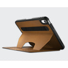 Zugu Magnetic Folio Stand Case for iPad 10th Gen 10.9" (2022) - Brown (Cognac)-High Quality external matte synthetic leather