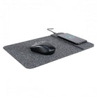 Allsop PowerTrack Qi Wireless Charging Mousepad - Grey-Accurate fabric tracking surface for mousing precision