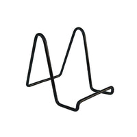 Futech MWE001 Metal Countertop Easel, 4-1/2" x 3-1/2" x 5-1/2", Black, 10 Pack-Ideal for small merchandise & collectables