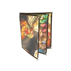 Futech 6-View Menu Holder BUR 8-1/2"W x 11"H, Burgundy, 10 Pack-Trim Colour: Burgundy