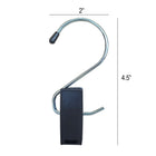 Eddie's Hercules Clip - Black - 100 Pack (140101-100)-Clip length is 2". Overall length is 4.5"