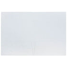 JAM Paper 2 Pocket Linen Folders, White, 50 Pack-Capacity: 200 sheets