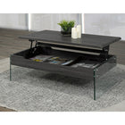 Brassex Coffee Table with Lift Top & Storage, Grey (870-02)-6