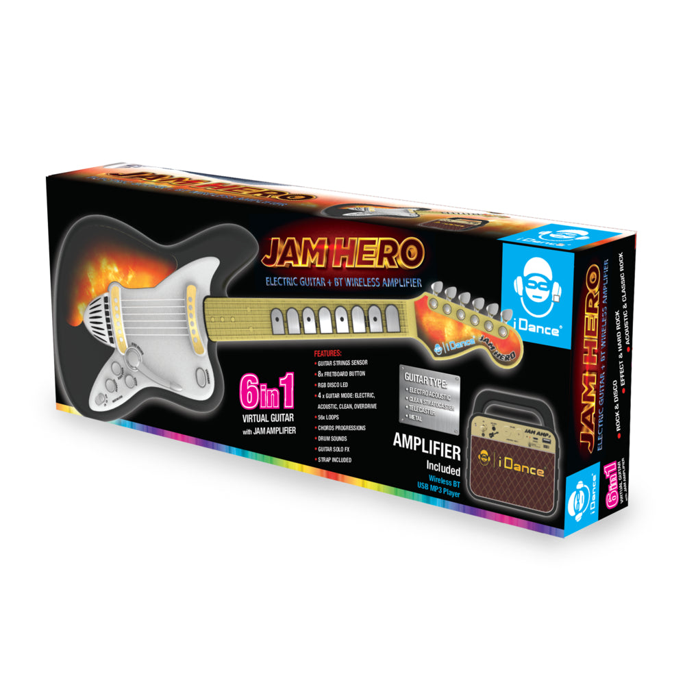 iDance Jam Hero Guitar W/ Mini Amplifier | staples.ca