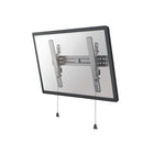 TygerClaw Ultra-Slim Tilt TV Wall Mount-Black Cold Steel Metal