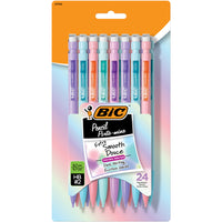 BIC Extra Smooth Mechancial Pencil - 0.7mm - Pastel - 24 Pack-Mechanical Pencil