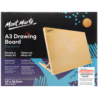 Mont Marte Drawing Board - A3-36.2" x 47" drawing board