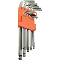 Dynamic Tools 13 Piece SAE Ball End Long Hex Key Set, 3/64" - 3/8"-Contains: 3/64", 1/16", 5/64", 3/32", 7/64", 1/8", 9/64", 5/32", 3/16", 7/32", 1/4", 5/16", 3/8"