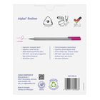 Staedtler triplus Fineliners - Assorted Colours - 48 Pack-DRY-SAFE - it can be left uncapped for several days without drying up