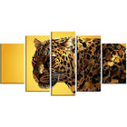 Designart Spotted You Canvas Art Print, 5 Panels, (PT2331-373)-Print