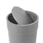 Umbra Touch Waste Can, Grey-Capacity: 1.63 gal.