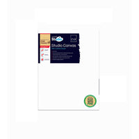 Mont Marte Studio Double-Thick Canvas - Pine Frame - 12" x 16" - 2 Pack-Framed canvas