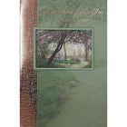 Rosedale 5-1/2" x 8" General Sympathy Greeting Cards And Envelopes, 12 Pack (17562)-Printed on premium uncoated card stock