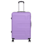 Nicci Deco 28" Hardside Check-in Luggage - Lilac-ABS outer shell