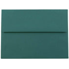 JAM Paper A6 Invitation Envelopes, 4.75 x 6.5, Teal Blue, 250 Pack (157462H)-Teal dark base envelope