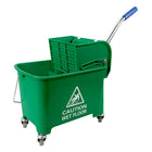 Johnny Vac Side Press Wringer Bucket Combo - 21L - Green-12  Height