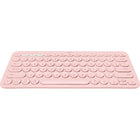 Logitech K380 Multi-Device Bluetooth Keyboard for Mac Wireless - Rose-Special Keys: Hotkeys (Brightness up/down, Mission control, Launchpad (requires software download, Media keys and Eject), Easy-Switch
