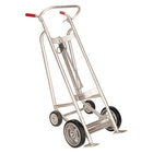 Wesco Aluminum Frame Drum Truck with Hand Brake (240124)-Drum Capacity: 55 US gal. (45 Imperial Gal.)