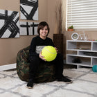 Flash Furniture Small Camouflage Kids Bean Bag Chair-Machine Washable Removable Slip Cover