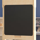 Flash Furniture Bright Beginnings Commercial Grade STEAM Wall Accessory Board, Magnetic Chalkboard-No Product Assembly Required