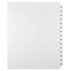 Mark Maker Legal Exhibit Index Tab Set of White Single Tabs, 1/15th Cut, Letter Size, No Holes, Number 121 - 135-White Single Tabs, 1/15th Cut