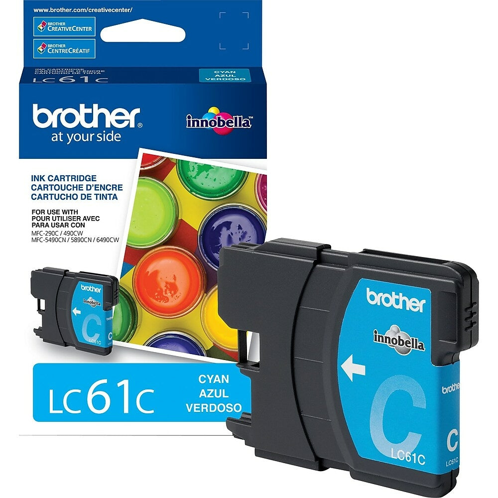 Brother LC61 Cyan Ink Cartridge (LC61CS) | staples.ca