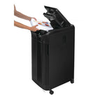 Fellowes AutoMax 550C 550-Sheet Cross Cut Auto Feed Shredder-Safely shreds staples, paper clips, plastic credit cards, CDs/DVDs, junk mail and glossy paper