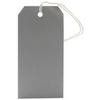 JAM Paper Gift Tags with String, Medium, 2.38 x 4.75, Grey, 50 Pack (91927644g)-Gift tag great for birthdays, the holidays, weddings, baby showers and any other gift giving occasion