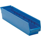 Quantum Storage Shelf Bins, Blue, 40 lbs, 36 Pack-Colour: Blue