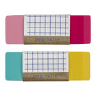 Pep Rally Eraser - Two Tone - Assorted-Ombre colour, rectangle shape