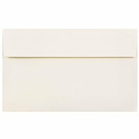 JAM Paper A10 Invitation Envelopes, 6 x 9.5, Milkweed Ivory Recycled, 1000 Pack (03313B)-Milkweed genesis