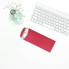 JAM Paper #11 Policy Envelopes, 4.5 x 10.38, Brite Hue Red Recycled, 1000 Pack (9009B)-Closure: Gum